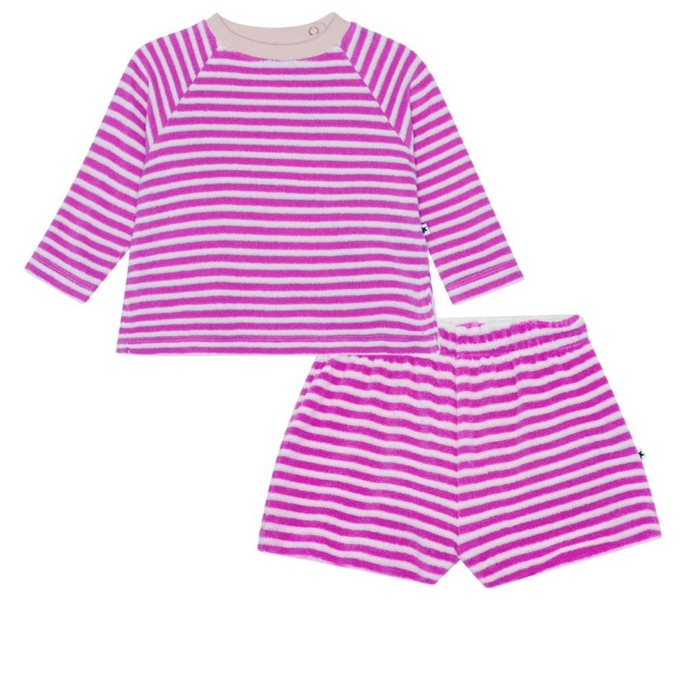 Molo Dora Set Purple Shell Stripe
